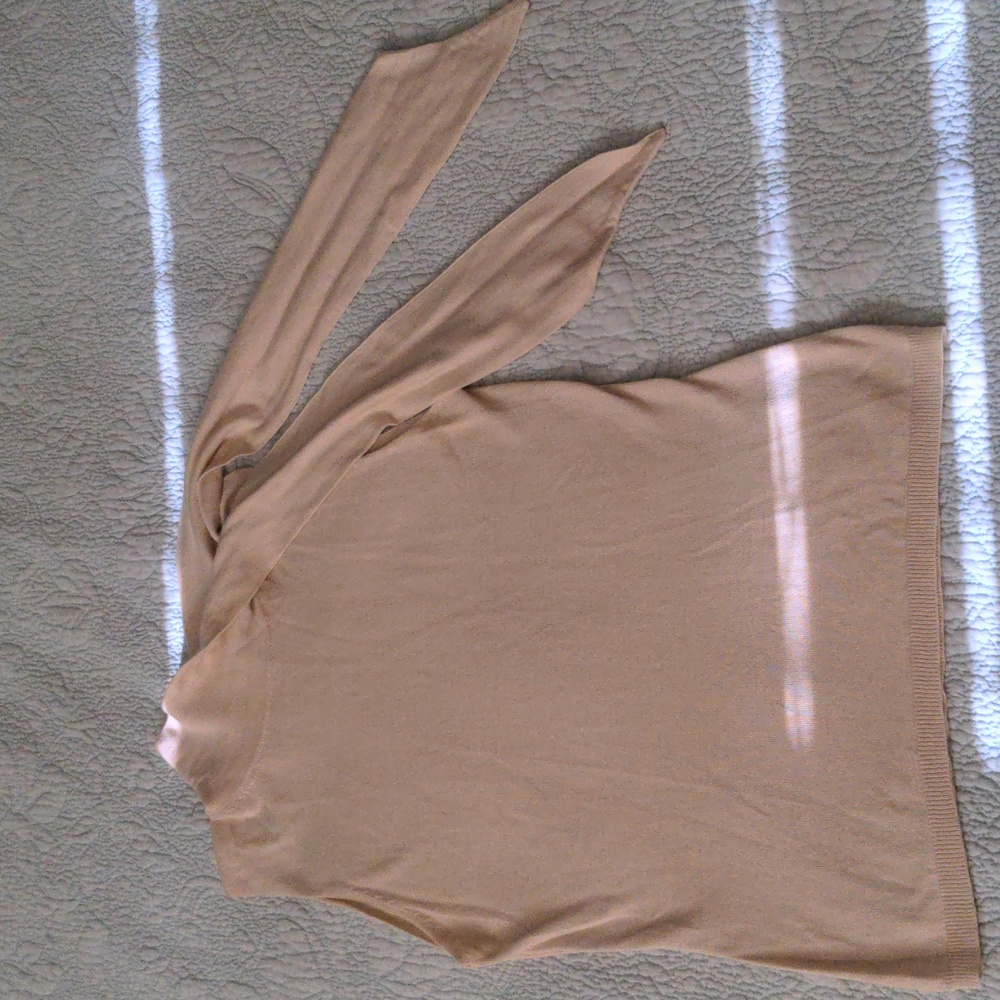 The Limited mock turtle shell tie top